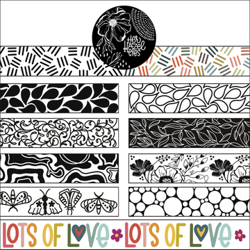  Fun, colorful, and creative packing &amp; washi tapes to add flair to journals, planners, and packages. 