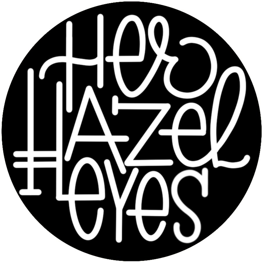 her hazel eyes hand lettering shop