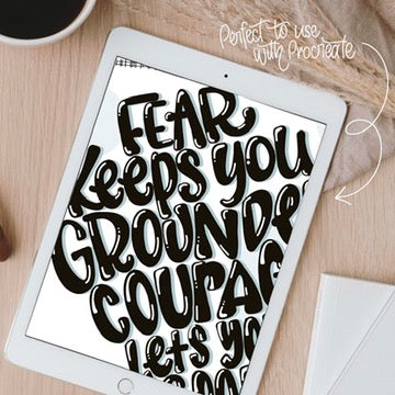 learn 5 different lettering styles with this digital hand lettering workbook