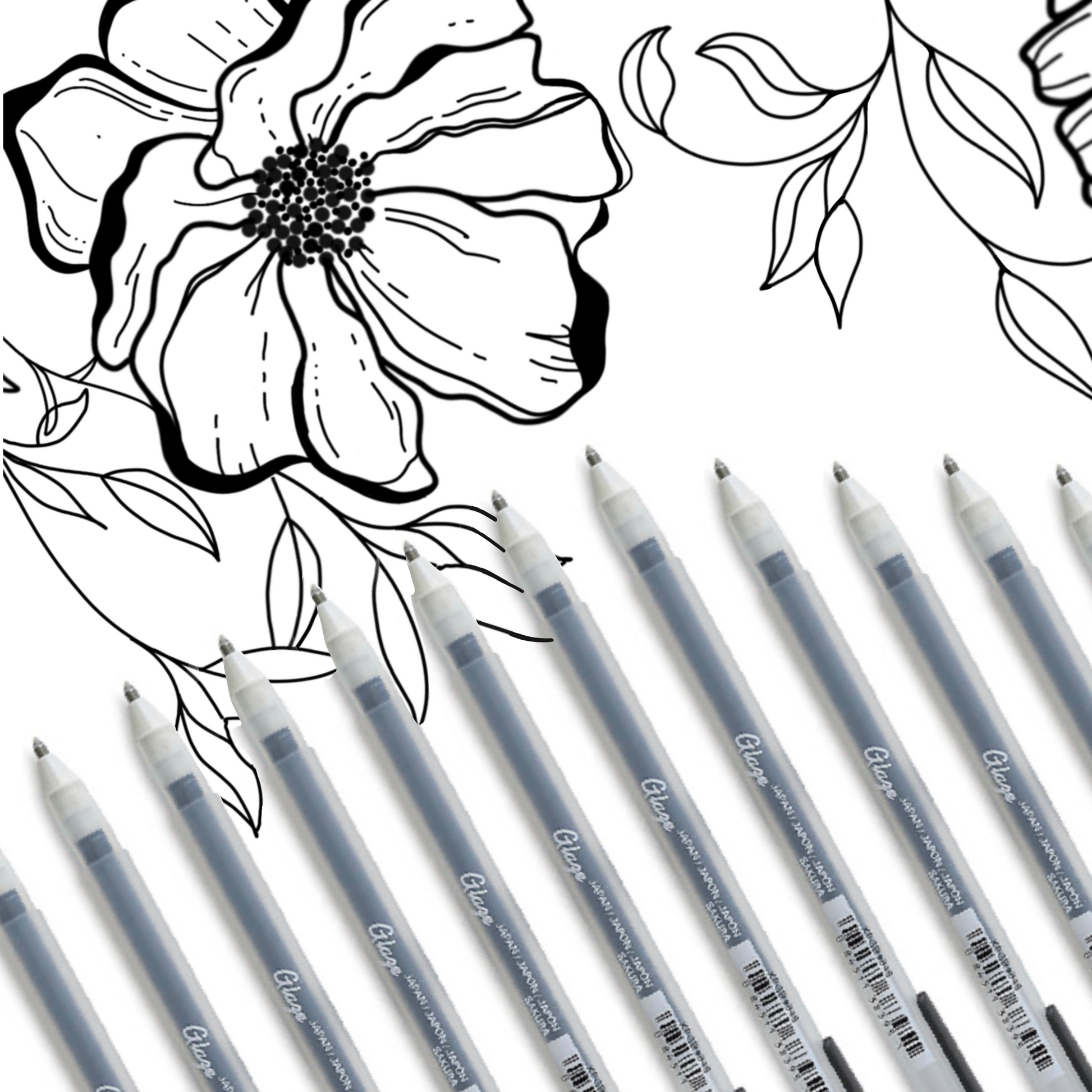 gellyroll glaze is the best handlettering pen for beginners