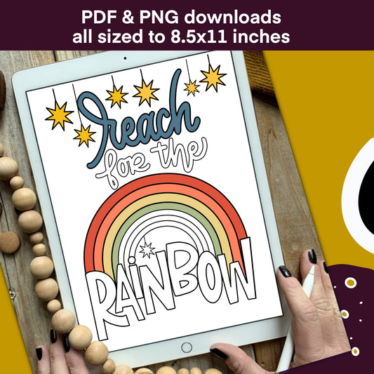 Fall Coloring Book Instant (Digital Download) Coloring Pages iPad Coloring Pages