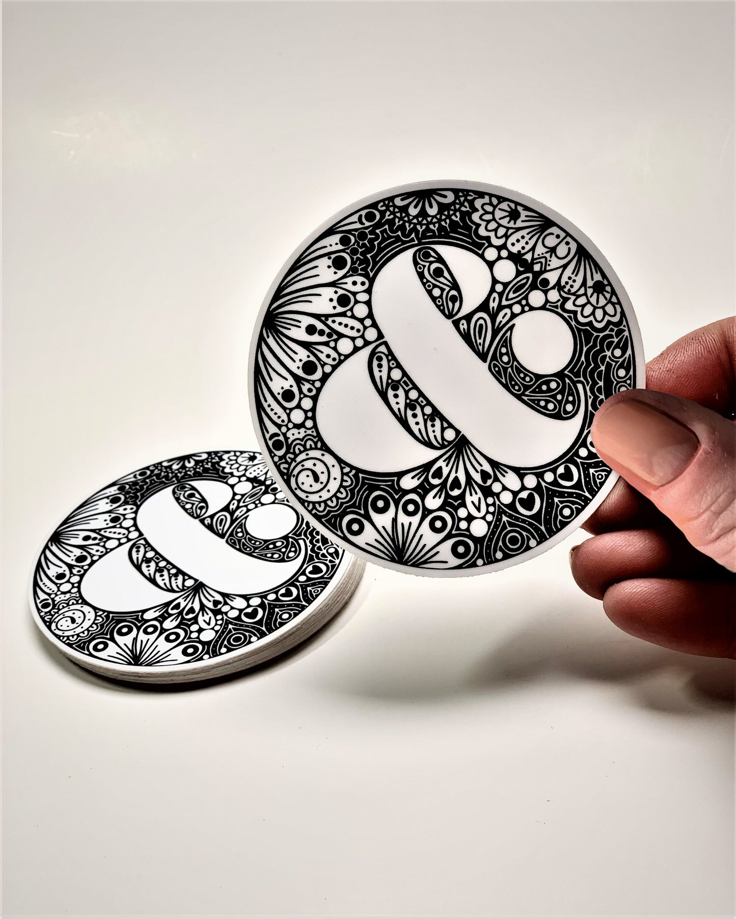 Ampersand Waterproof Vinyl Stickers Water Bottle Sticker Hand Lettering Sticker