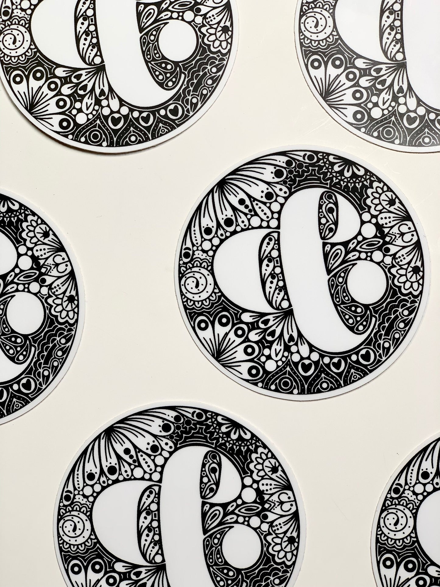 Ampersand Waterproof Vinyl Stickers Water Bottle Sticker Hand Lettering Sticker