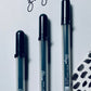 Sakura Gelly Roll Glaze Pen – Black | Glossy 3D Gel Ink for Lettering & Crafts
