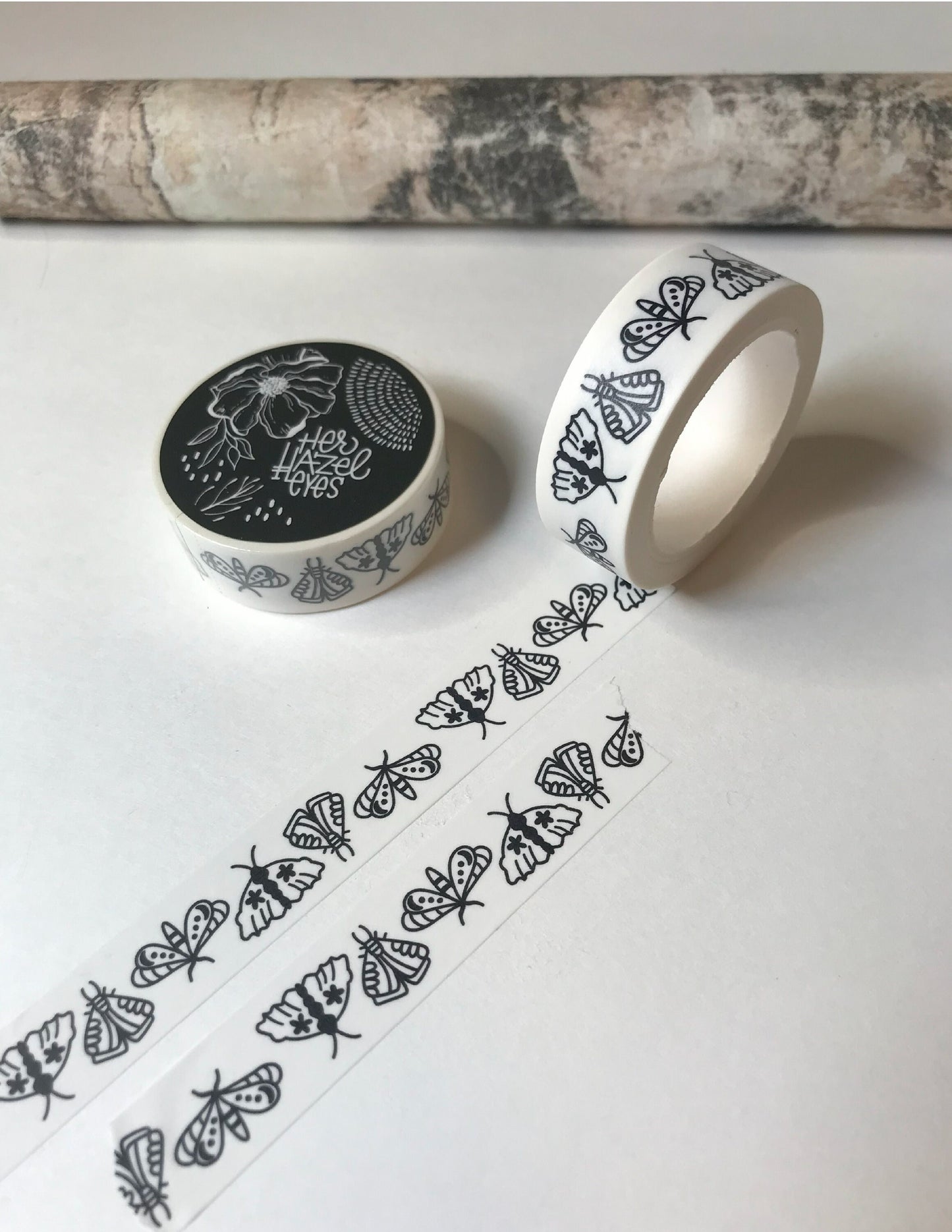 WASHI TAPE Moth Washi Tape Washi Tape for Planners 10 Meters Long