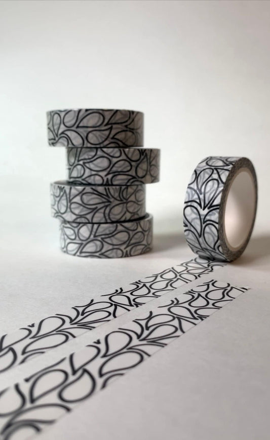 WASHI TAPE Drops Washi Tape Washi Tape for Planners 15mm Wide 10 Meters Long