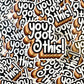 Retro YOU GOT THIS Waterproof Decal Encouragement Sticker Inspirational Water Bottle